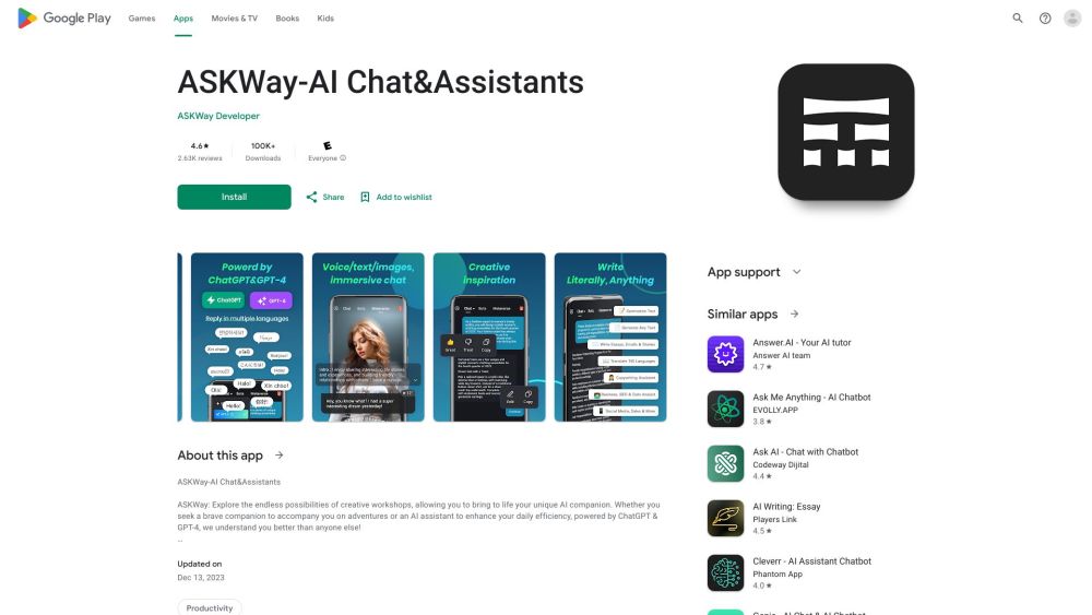 ASKWay for Android-AI Chat: Custom AI Companions & Interactive Role-Play