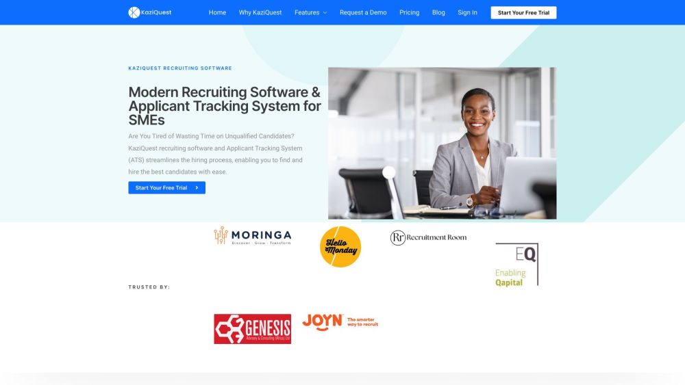 **KaziQuest Recruiting Software: Streamline AI-Powered Hiring in Kenya**