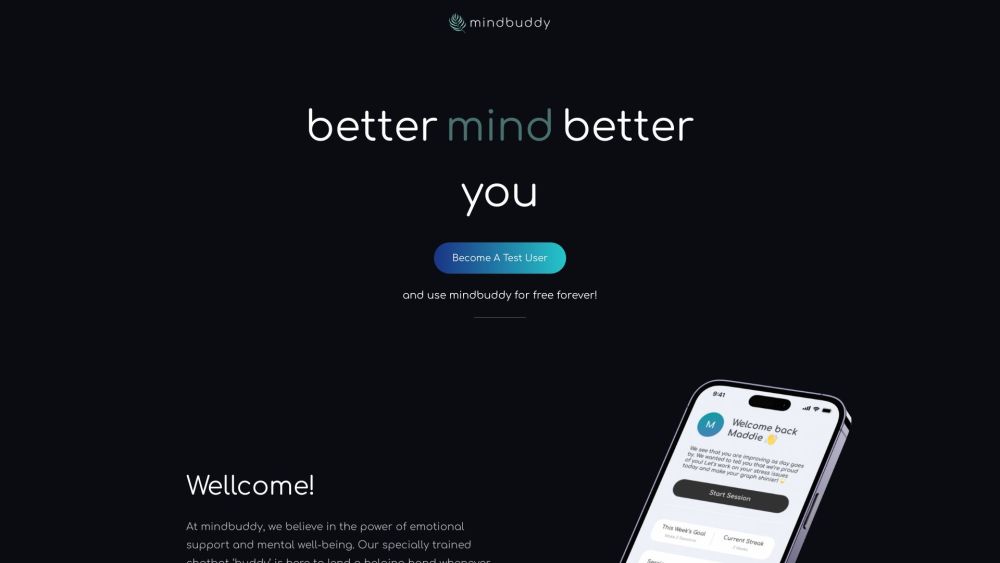 Mindbuddy: AI-Driven Well-Being Companion for Mindful Living : AI-Powered