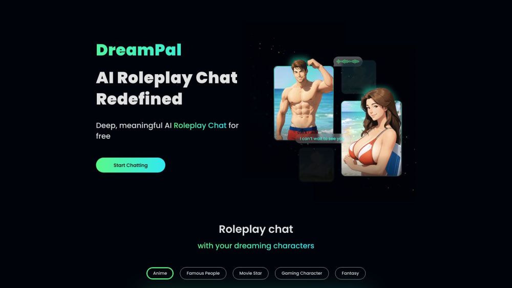 DreamPal: AI-Free Conversations with Dream-Like AI Characters