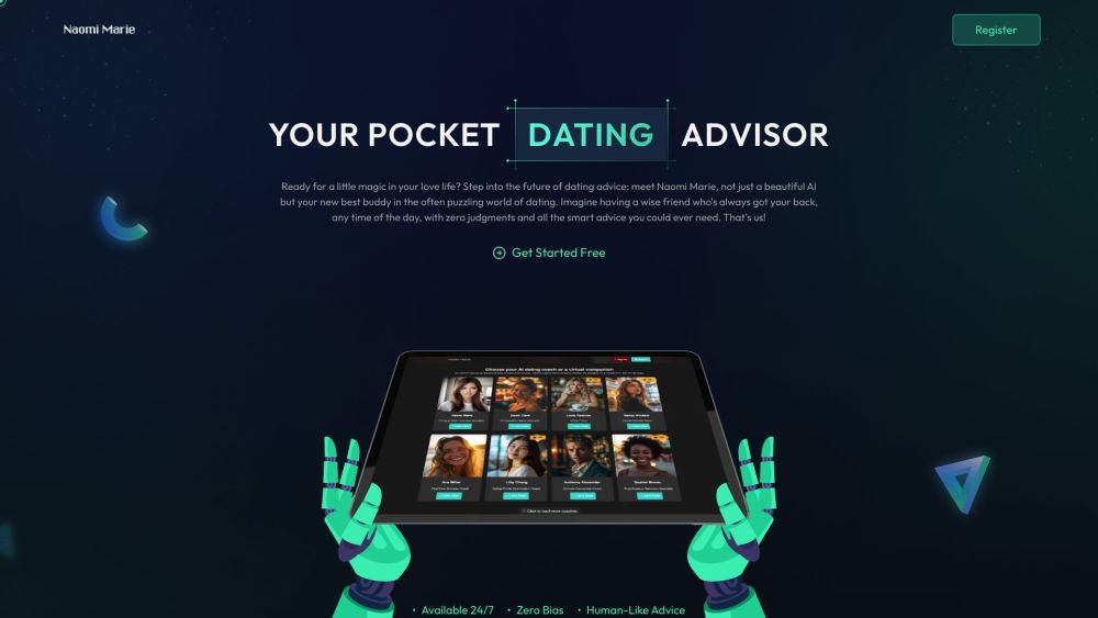 Naomi Marie: 24/7 AI Dating Coach & Virtual Companion - Always Here