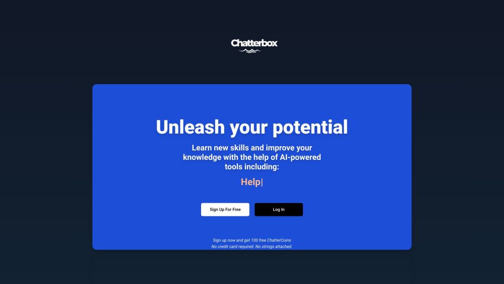 ChatterBox: All-in-One AI Solutions for Your Needs | Explore AI Now