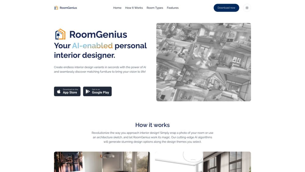 RoomGenius: AI-Powered Designs to Instantly Revamp Your Space