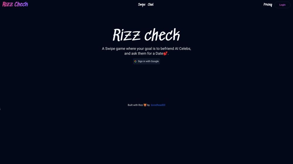 RizzCheck: Texting Skills Upgrade & AI Celebs Friendship Tool