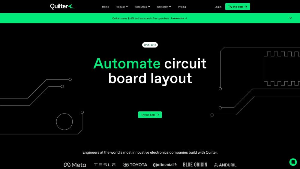 **Quilter: Physics-Based Automated Circuit Board Design Tools**