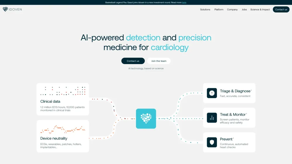 Idoven: AI-Powered ECG Interpretation Revolutionizing Cardiac Analysis