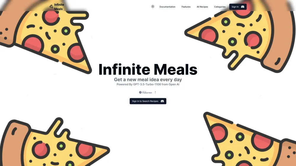 Infinite Meals: Recipes & Inspiration for Your Next Delicious Meal