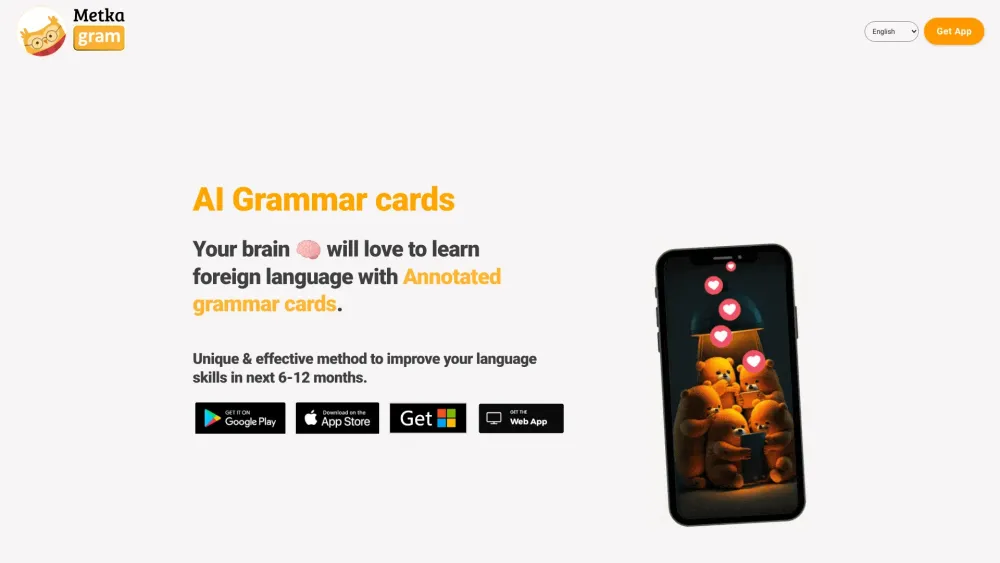 Metkagram: Personalized Lessons & Practice for Easy Grammar Mastery