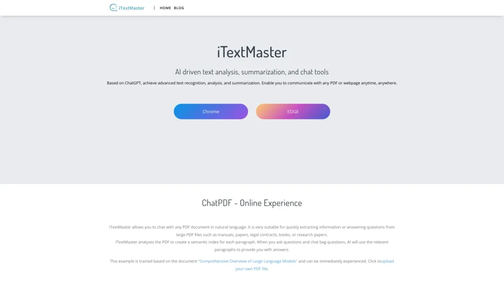 iTextMaster: Fast Reading, Smart Conversations & Summarization