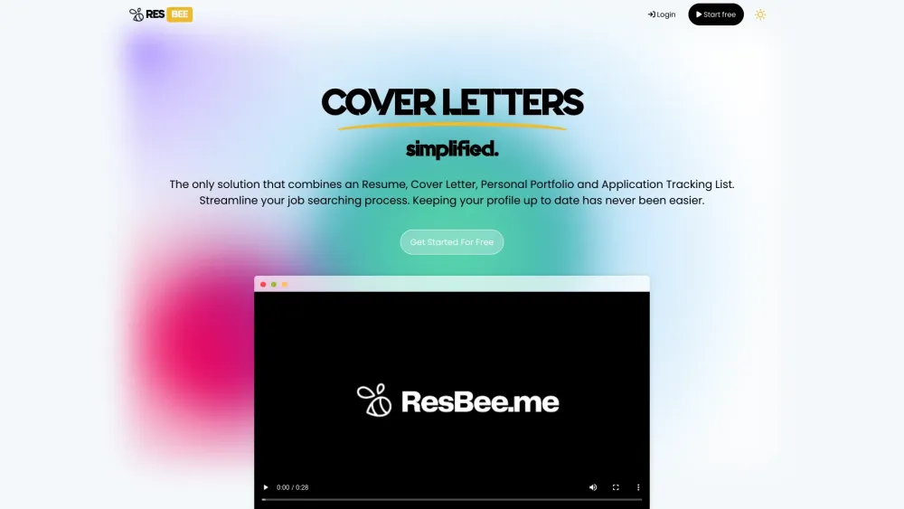 ResBee: Streamline Job Applications with Ease and Efficiency