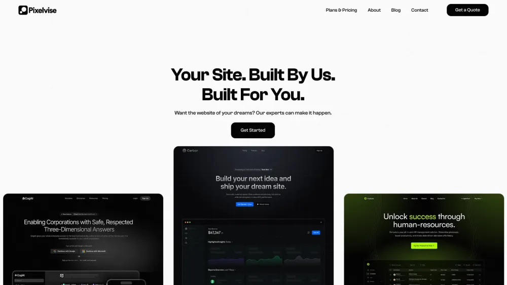 Pixelvise: Build Your Dream Website with Ease & Precision Tools