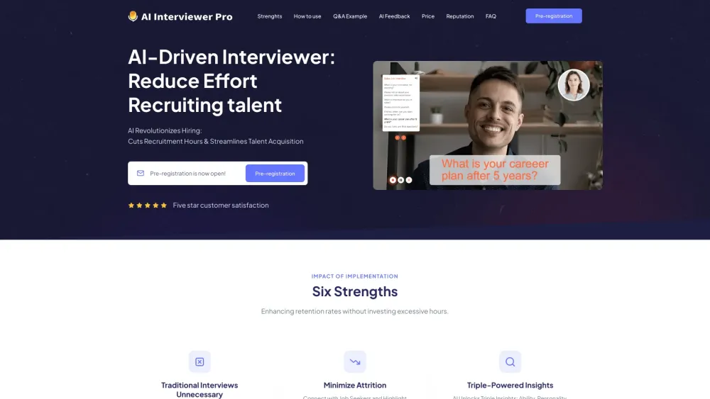 AI Interviewer Pro: Cut Bias, Speed Hiring, Assess Skills & Fit