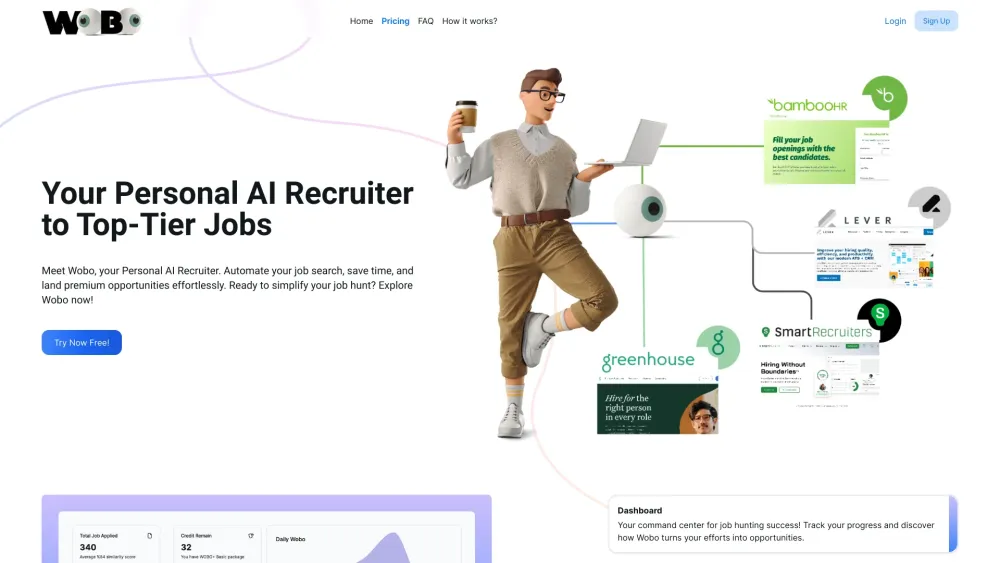 Wobo: Automate Job Search with Smart Features | Effortless & Effective