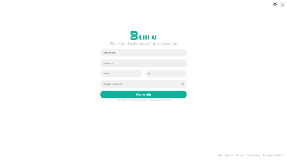 Biliki AI: Sustainable Trip Planner for Eco-Friendly Adventures