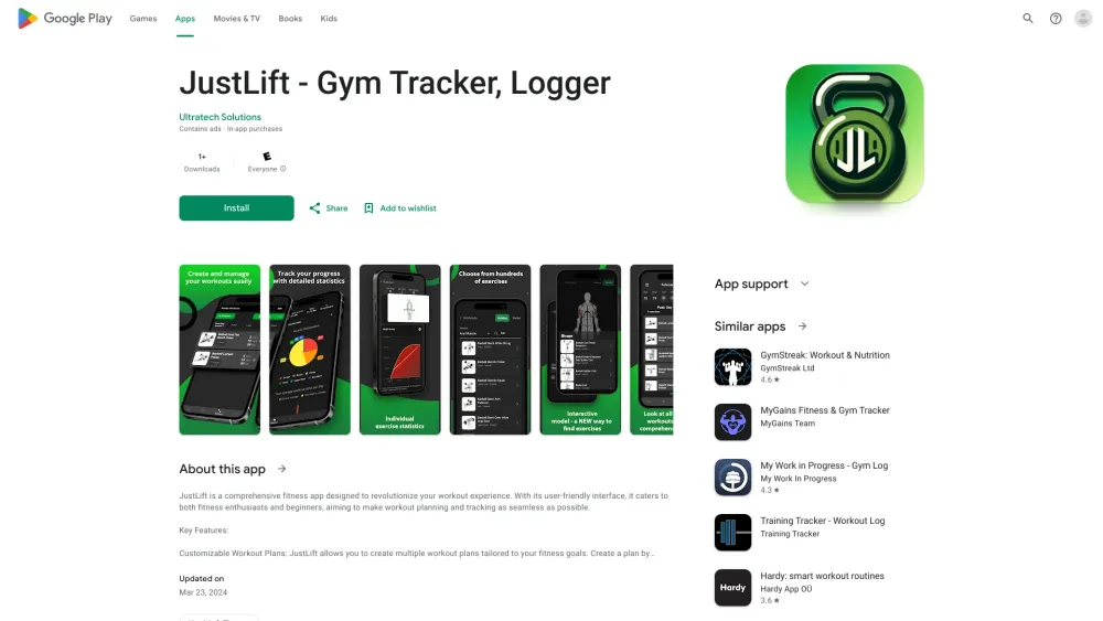 JustLift: Revolutionizing Your Workout with Innovative Features