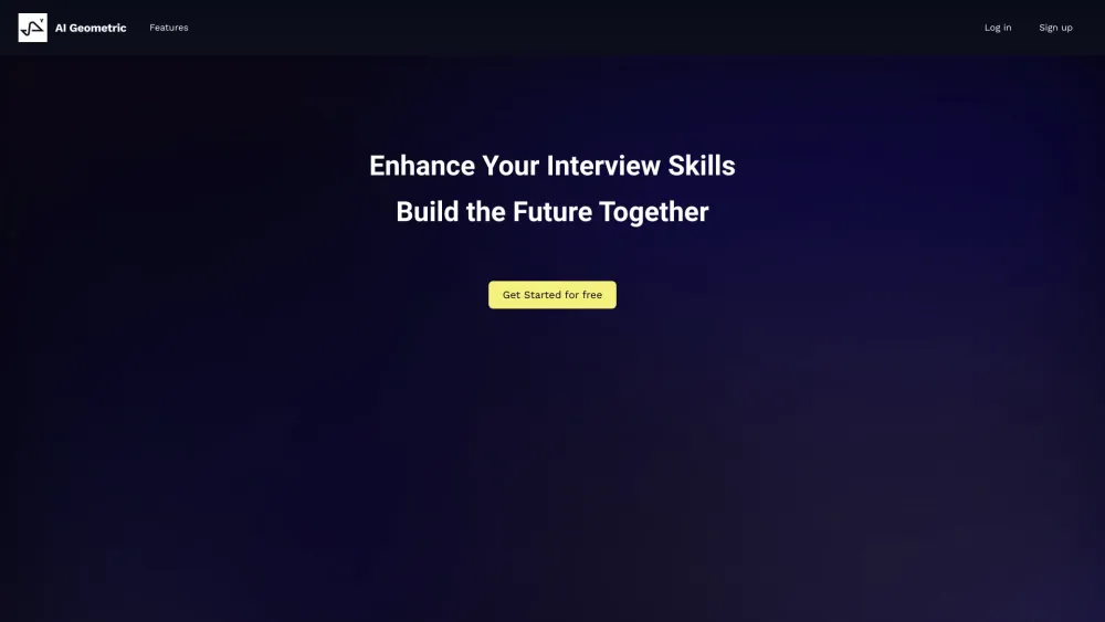 AI Geometric: Sharpen Interview Skills with AI-Simulated Practice