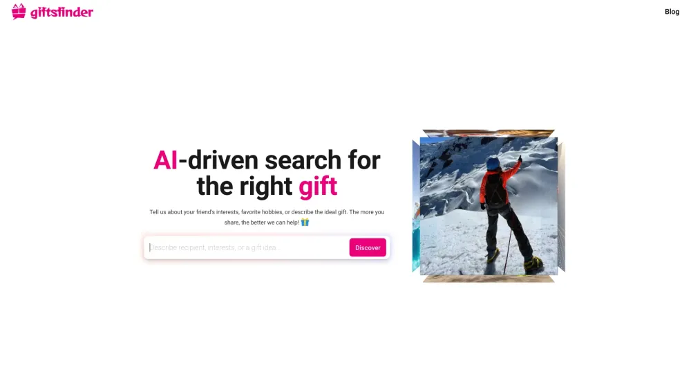 Gifts Finder AI: Find Perfect Gifts & Experiences Worldwide