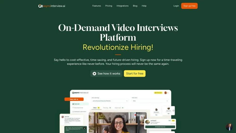 Async Interview: Simplify Hiring - Easy Video Interviews for Recruiters