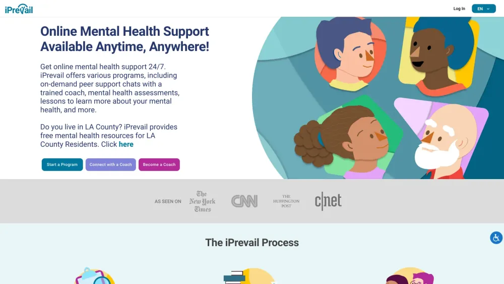 iPrevail: Effective Programs Enhancing Mental Health & Wellness