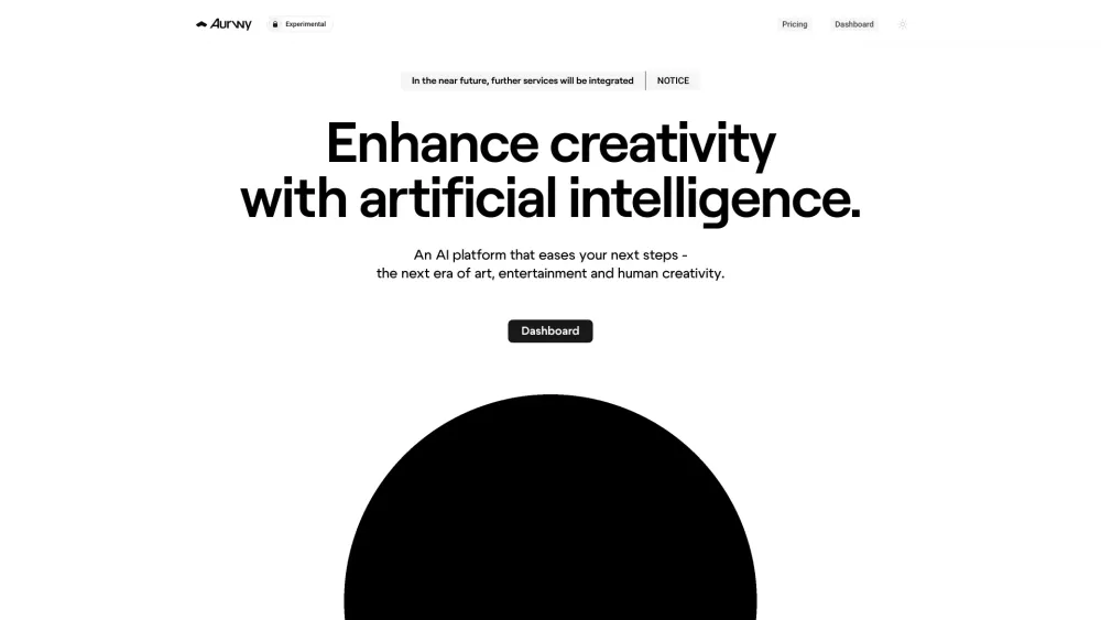 **Aurwy | AI Creativity : Enhance Your Creative Process with AI**