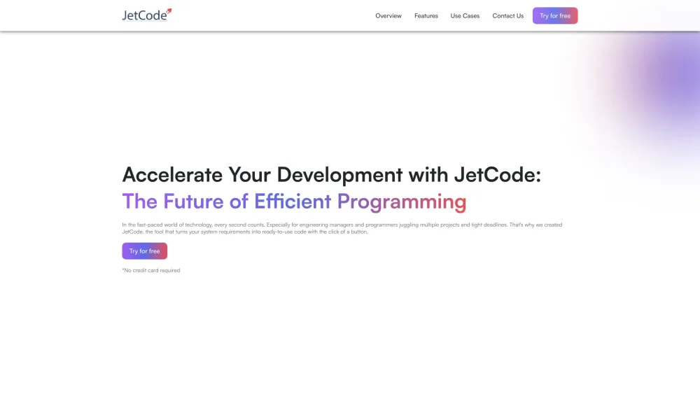 JetCode: AI-Driven Coding for Seamless Web & Mobile Development