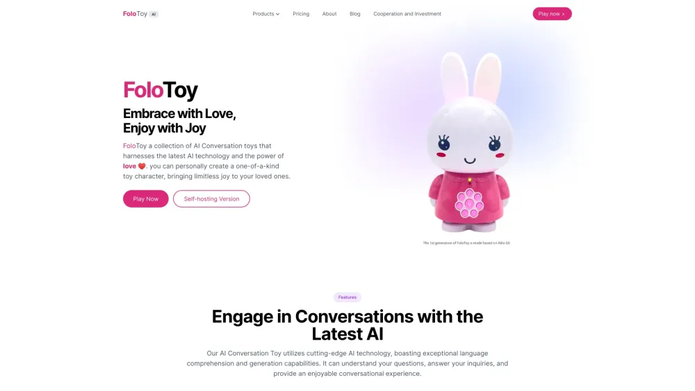 FoloToy: AI Conversational Toys – Fun, Smart & Engaging for Everyone