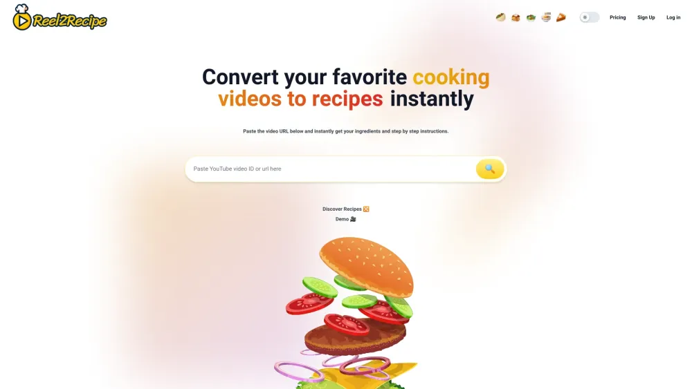 Reel2Recipe: Convert Videos to Step-by-Step Recipes Easily