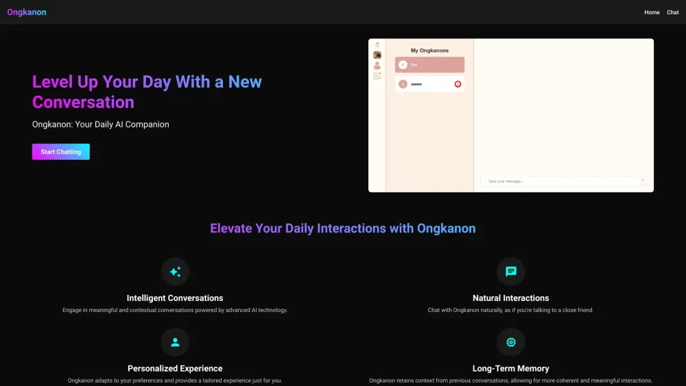 Ongkanon: Advanced AI Interaction Features - Conversational Exploration