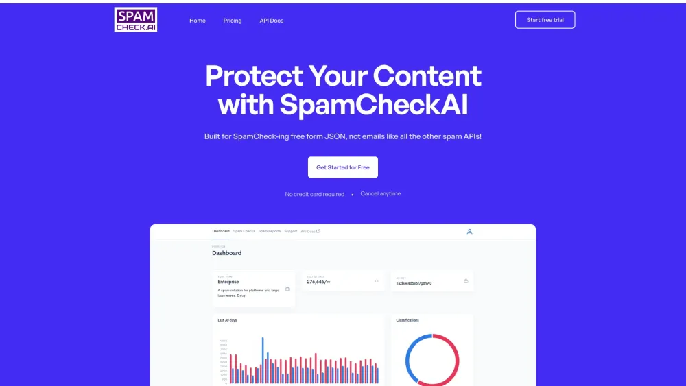 SpamCheckAI: Secure Content with Advanced Spam Detection Technology