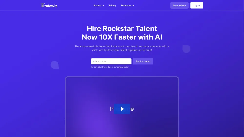 Talowiz: AI Talent Platform for Efficient, Smart Hiring Solutions