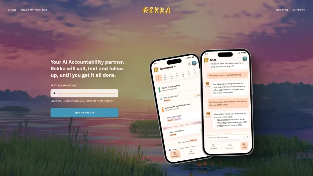 Rekka: AI Reminder App for Neurodiverse Users - Tailored Assistance