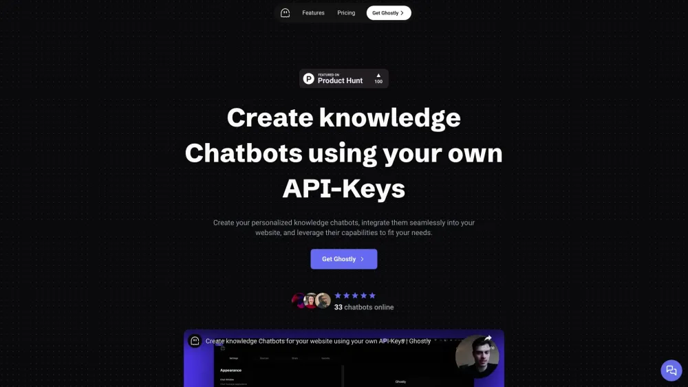 Ghostly Chatbots: Customizable with Your API Key for Personalized Use