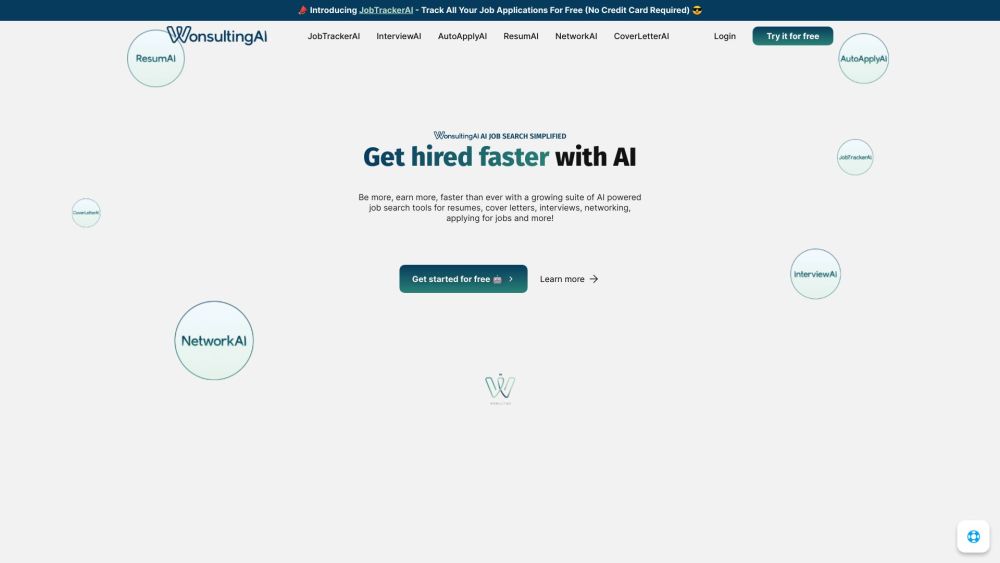 WonsultingAI: AI-powered Job Search Tools for Your Career Success