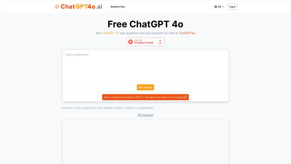 ChatGPT4o.ai: Free AI Chat Interface for Unlimited GPT-4o Conversations