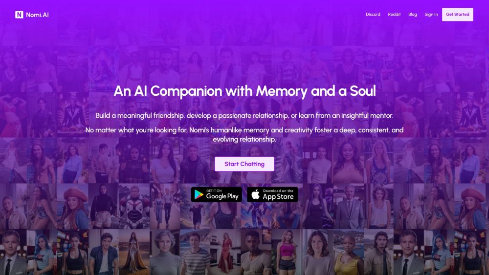 Nomi.ai: AI Companion for Genuine and Authentic Connections