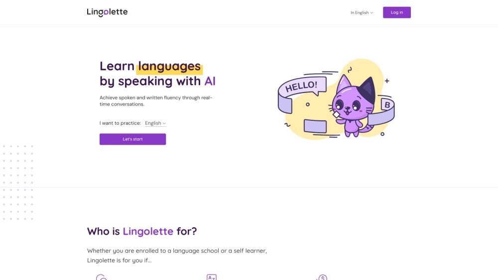 Lingolette: Language Teaching Machine for Spoken Fluency Mastery