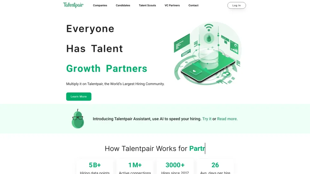 Talentpair: AI-Powered Hiring Revolution for Smarter Recruitment Solutions