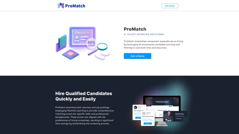 ProMatch: AI-Powered Hiring Automation for Smart Recruitment Revolution