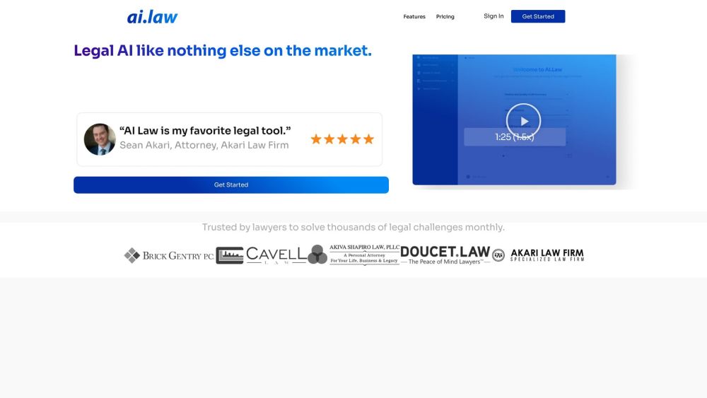 AI Law: Legal AI Platform for Accurate Legal Drafting Solutions