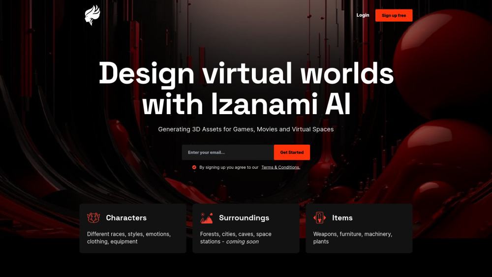 IzanamiAI: Effortless Digital Content Creation | AI Platform