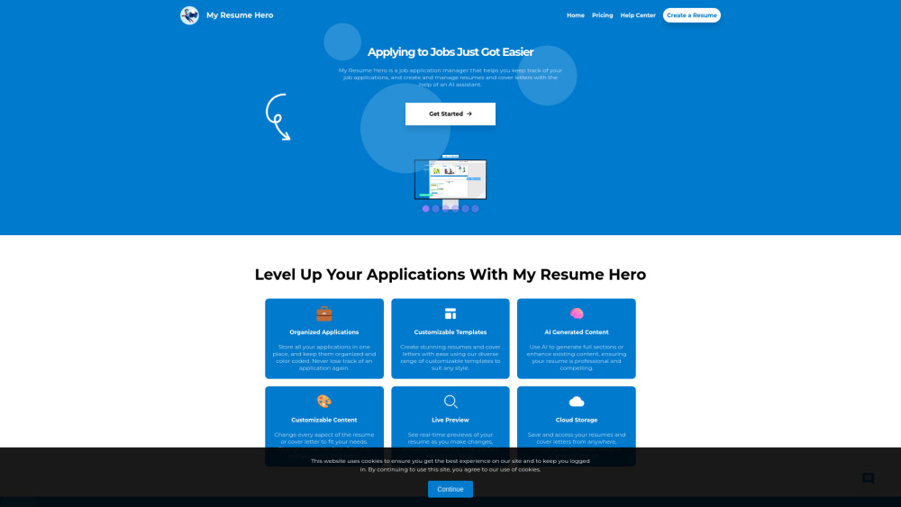 My Resume Hero: AI-Powered Job Manager & Resume Generation Tool