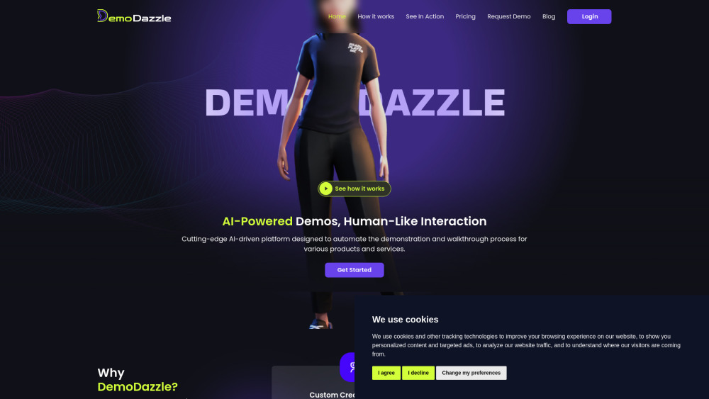 DemoDazzle: AI-Powered Interactive Demos for Engaging Presentations