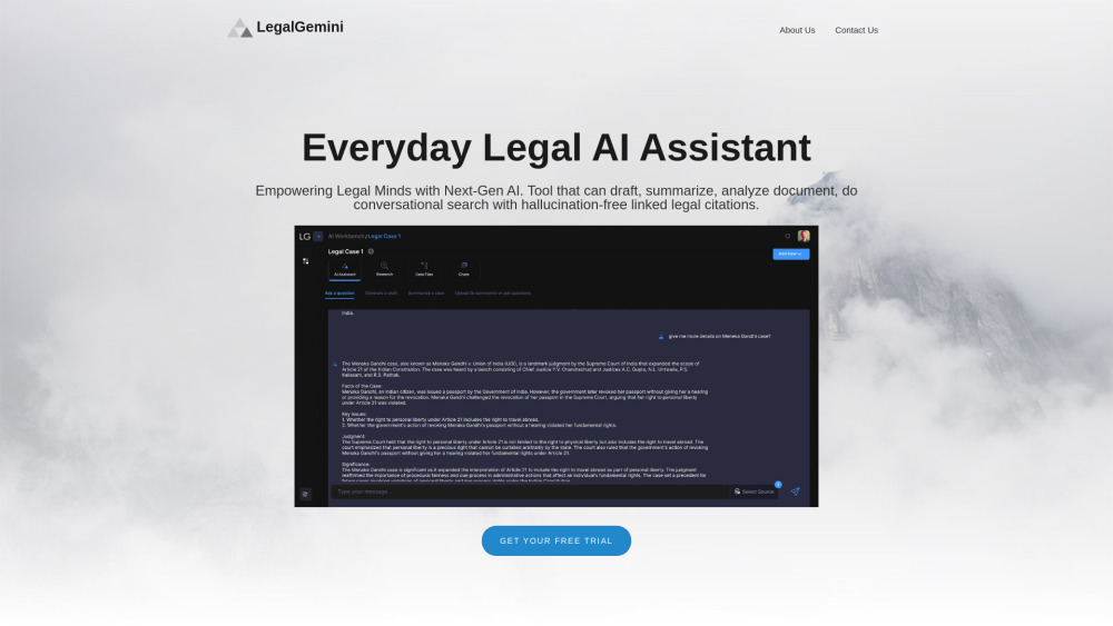 LegalGemini: AI-Powered Legal Document Assistant for Smart Law Solutions