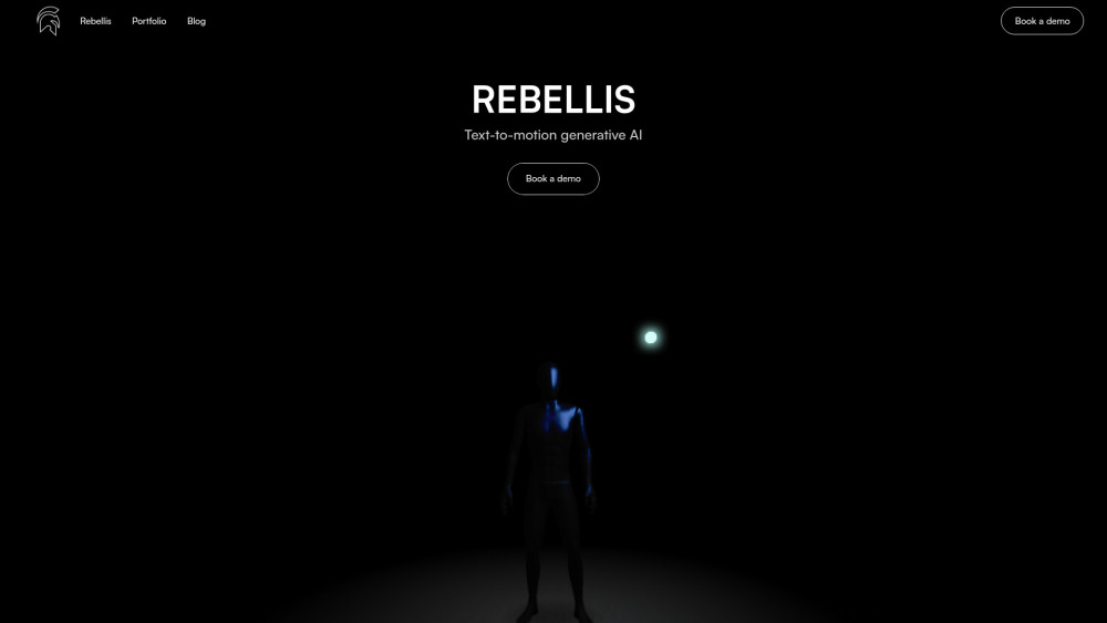 Rebellis AI: Text-to-Motion Generative AI for Animation Creations