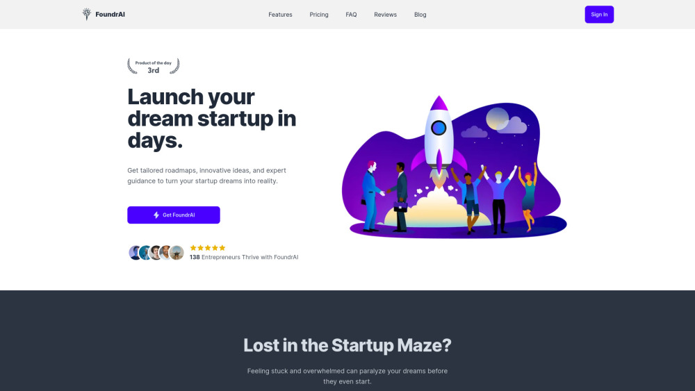 FoundrAI: AI-Driven Startup Guidance & Growth Success Platform