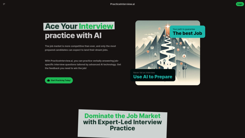 PracticeInterview.ai: Enhance Interview Skills with Real Practice Sessions