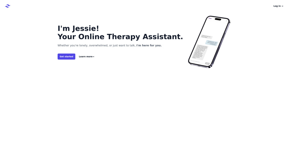 Jessie Therapist AI: Virtual Therapy & Mental Health Support Online