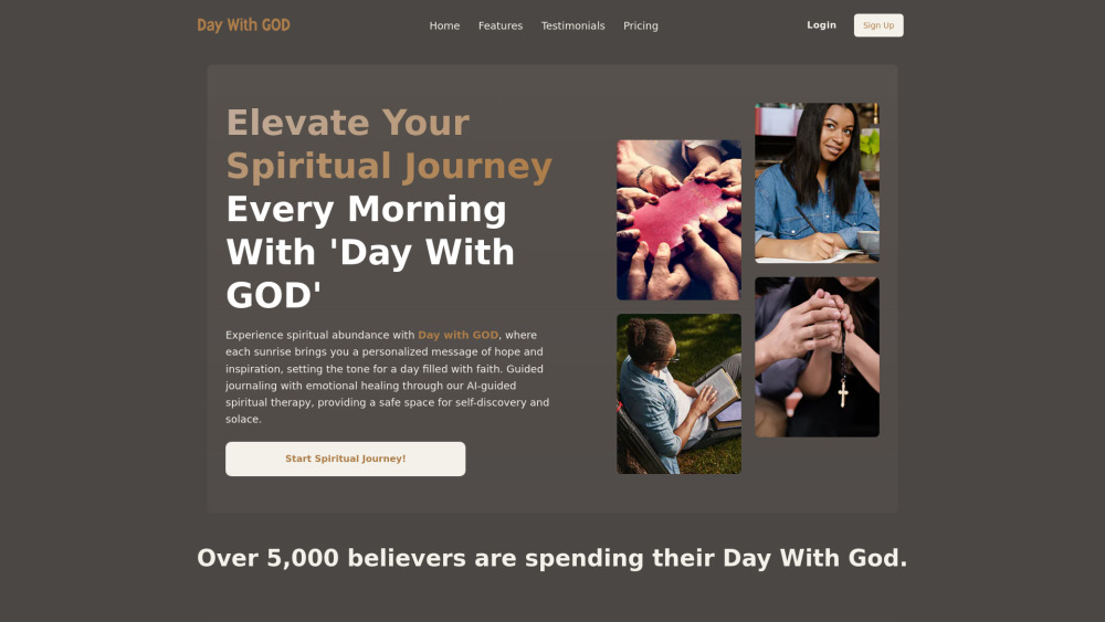 Day With God: AI Devotions & Journals for Spiritual Growth