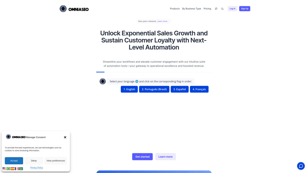 Omniaseo: SaaS Platform for Advanced Automation & Smart Tools