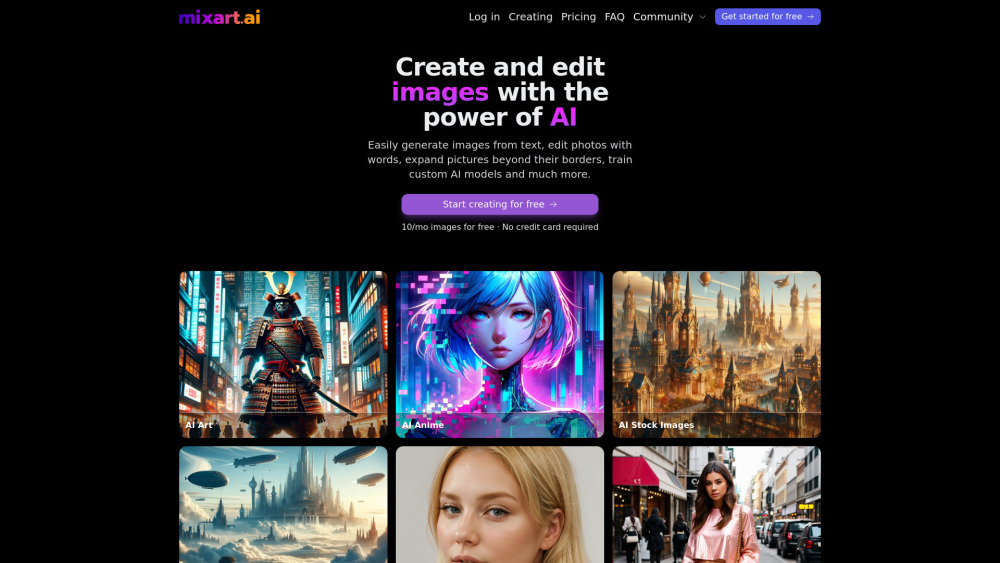 Mixart.ai: Instantly Transform Photos with Advanced AI Tools